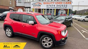 Jeep Renegade 1.6 MultiJetII Limited SUV 5dr Diesel Manual Euro 6 (s/s) (120 p