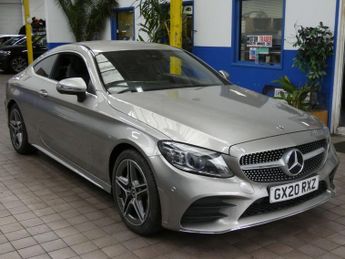 Mercedes C Class 1.5 C200 MHEV AMG Line (Premium) Coupe 2dr Petrol G-Tronic+ Euro