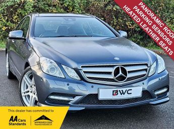 Mercedes E Class 2.1 E250 CDI BlueEfficiency Sport Coupe 2dr Diesel G-Tronic+ Eur