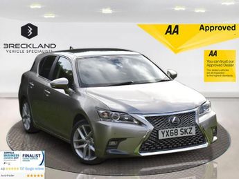 Lexus CT 1.8 200h Luxury Hatchback 5dr Petrol Hybrid E-CVT Euro 6 (s/s) (