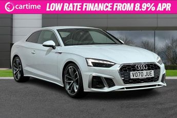 Audi A5 2.0 TFSI S LINE MHEV 2d 188 BHP 8in Sat Nav, Apple CarPlay / And