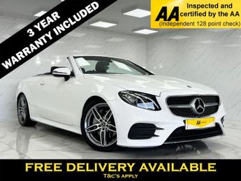 Mercedes E Class 2.0 E 220 D AMG LINE 2d 192 BHP