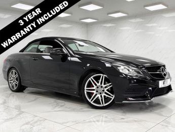 Mercedes E Class 2.1 E220 CDI AMG Sport Cabriolet 2dr Diesel G-Tronic+ Euro 5 (s/