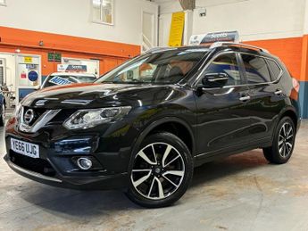 Nissan X-Trail 1.6 dCi Tekna SUV 5 Door Diesel Manual Black 4WD Euro 6 1 Owner 