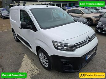 Citroen Berlingo 1.5 BLUEHDI 1000 IN WHITE WITH39,707 MILES AND A FULL SERVICE HI