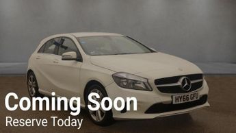 Mercedes A Class 1.6 A160 Sport (Executive) Hatchback 5dr Petrol Manual Euro 6 (s