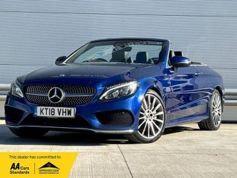 Mercedes C Class 2.1 C250d AMG Line (Premium Plus) Cabriolet 2dr Diesel G-Tronic+