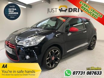 Citroen DS3 1.6 e-HDi Airdream DSport Red Hatchback 3dr Diesel Manual Euro 5