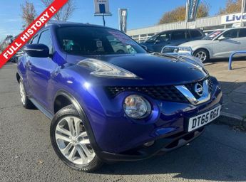 Nissan Juke 1.6 N-Connecta SUV 5dr Petrol XTRON Euro 6 (117 ps)