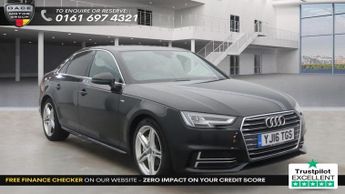 Audi A4 2.0 TDI S line Saloon 4dr Diesel S Tronic Euro 6 (s/s) (190 ps)