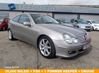 Mercedes C Class 1.8 C200 KOMPRESSOR SE SPORTS 3d 161 BHP