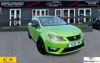 SEAT Ibiza 1.2 TSI FR Sport Coupe 3dr Petrol Manual Euro 6 (110 ps)