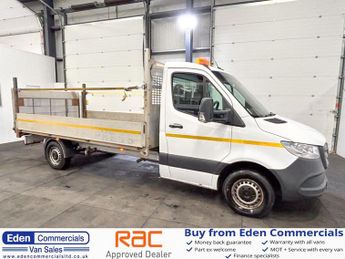 Mercedes Sprinter 2.1 314 CDI 5d 141 BHP TRAFFIC MANAGEMENT DROPSIDE WITH TAIL LIF