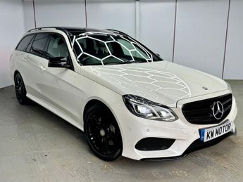 Mercedes E Class 2.1 E220 BlueTEC AMG Night Edition (Premium) Estate 5dr Diesel G