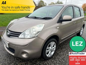 Nissan Note 1.4 16V Acenta Hatchback 5dr Petrol Manual Euro 5 (88 ps)