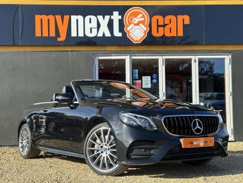 Mercedes E Class 3.0 E450 V6 GPF AMG Line Cabriolet 2dr Petrol G-Tronic+ 4MATIC E