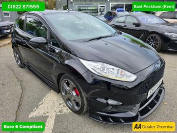 Ford Fiesta 1.6T ECOBOOST ST-3 IN BLACK WITH 33,666 MILES AND A FULL SERVICE