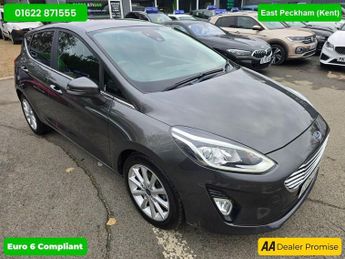 Ford Fiesta 1.0T ECOBOOST TITANIUM IN GREY WITH 35,133 MILES AND A FULL SERV