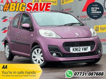 Peugeot 107 1.0 12V Active Hatchback 5dr Petrol Manual Euro 5 (68 ps)