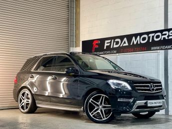 Mercedes M Class 3.0 ML350 V6 BlueTEC AMG Line SUV 5dr Diesel G-Tronic 4WD Euro 6