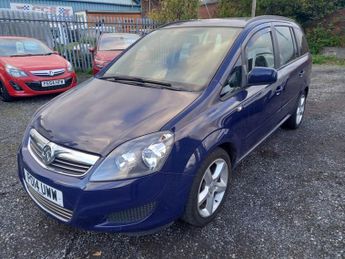 Vauxhall Zafira 1.8 16V Exclusiv MPV 5dr Petrol Manual Euro 5 (120 ps)