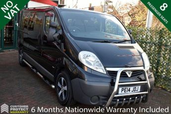 Vauxhall Vivaro 2.0CDTi 2900 MINIBUS 6-SPEED 113 BHP (NO VAT)