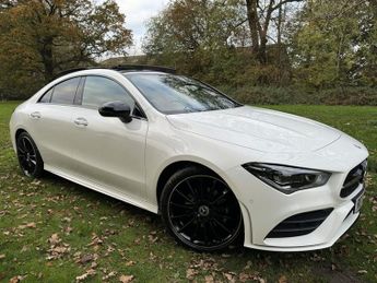 Mercedes CLA 1.3 CLA180 AMG Line Night Edition (Premium Plus) Coupe 4dr Petro