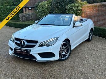 Mercedes E Class 3.0 E350d V6 BlueTEC AMG Line Cabriolet 2dr Diesel G-Tronic+ Eur