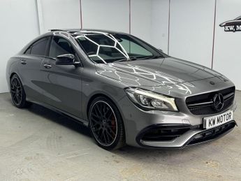 Mercedes CLA 2.0 CLA45 AMG Coupe 4dr Petrol SpdS DCT 4MATIC Euro 6 (s/s) (381