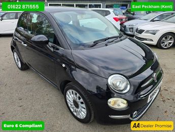 Fiat 500 1.2 LOUNGE IN BLACK WITH 23,885 MILES AND A FULL SERVICE HISTORY