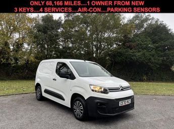 Citroen Berlingo 1.5 BlueHDi 650 Enterprise M Panel Van 5dr Diesel Manual SWB Eur