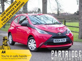 Toyota AYGO 1.0 VVT-i x Hatchback 3dr Petrol Manual Euro 5 Euro 5 (68 ps)