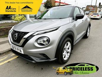 Nissan Juke 1.0 DIG-T N-CONNECTA 5d 113 BHP ULEZ (Ultra Low Emission Zone) C