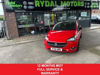 Vauxhall Corsa 1.4i ecoFLEX Limited Edition Hatchback 3dr Petrol Manual Euro 6 