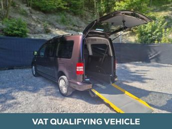 Volkswagen Caddy 5 Seat Wheelchair Accessible Disabled Access Ramp Car