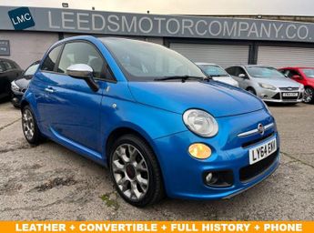 Fiat 500 1.2 S Convertible 2dr Petrol Manual Euro 6 (s/s) (69 bhp)