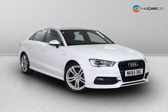 Audi A3 2.0 TDI S line Saloon 4dr Diesel Manual Euro 6 (s/s) (150 ps)