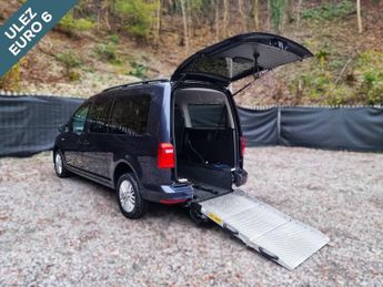 Volkswagen Caddy 4 Seat Wheelchair Accessible Disabled Access Ramp Car