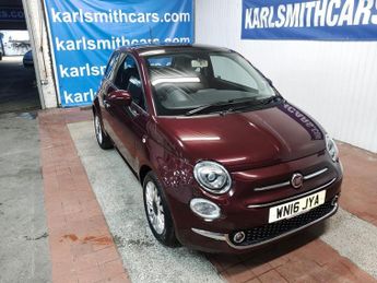 Fiat 500 1.2 Lounge Hatchback 3dr Petrol Manual Euro 6 (s/s) (69 bhp)