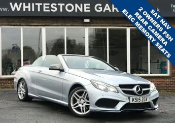 Mercedes E Class 2.1 E250 CDI AMG Line (Premium) Cabriolet 2dr Diesel G-Tronic+ E