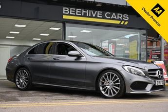 Mercedes C Class 2.1 C220d AMG Line (Premium) Saloon 4dr Diesel G-Tronic+ Euro 6 