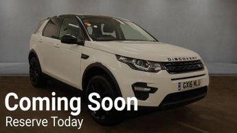 Land Rover Discovery Sport 2.0 TD4 HSE Black SUV 5dr Diesel Auto 4WD Euro 6 (s/s) (180 ps)