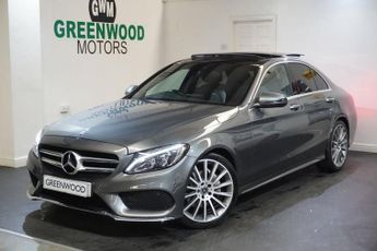 Mercedes C Class 2.1 C220d AMG Line (Premium) Saloon 4dr Diesel G-Tronic+ Euro 6 