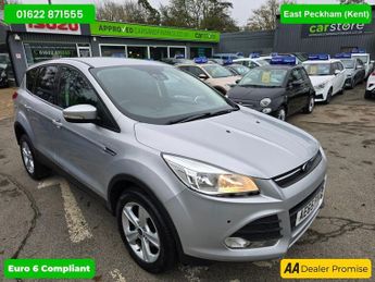 Ford Kuga 2.0 TDCi ZETEC IN SILVER WITH 55,000 MILES AND A SERVICE HISTORY