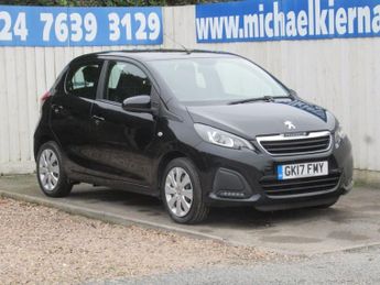 Peugeot 108 1.0 Active Hatchback 5dr Petrol Manual Euro 6 (68 ps)