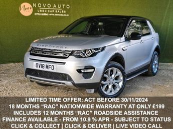 Land Rover Discovery Sport 2.0 TD4 HSE SUV 5dr Diesel Auto 4WD Euro 6 (s/s) (180 ps)