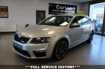 Skoda Octavia 2.0 TDI vRS Estate 5dr Diesel Manual Euro 6 (s/s) (SNav) (184 ps