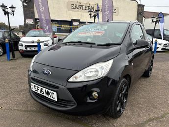 Ford Ka 1.2 Zetec Black Edition Hatchback 3dr Petrol Manual Euro 6 (s/s)