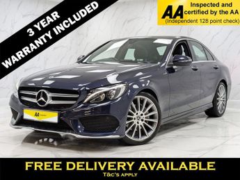 Mercedes C Class 1.6 C200d AMG Line (Premium) Saloon 4dr Diesel G-Tronic+ Euro 6 