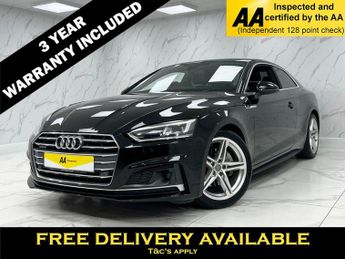 Audi A5 2.0 TDI S line Coupe 2dr Diesel S Tronic quattro Euro 6 (s/s) (1